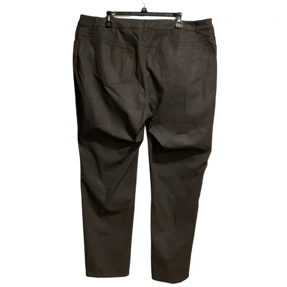 Lafayette 148 New York Shimmer Jeans Brown Straight Leg - Picture 2 of 12